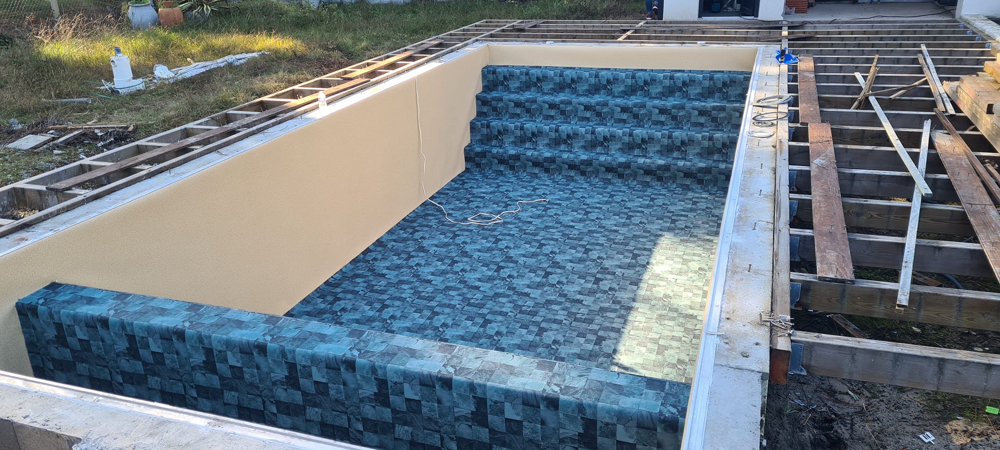 Construction piscine Capbreton